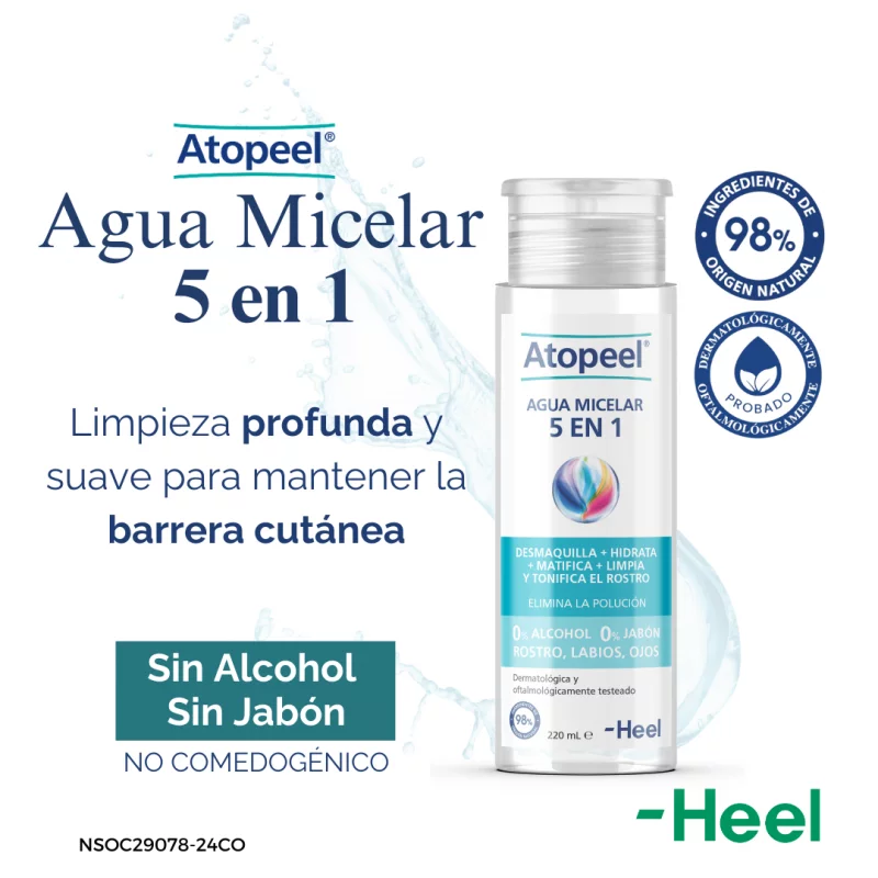 Atopeel Agua Micelar 5 en 1 Heel - Imagen 4