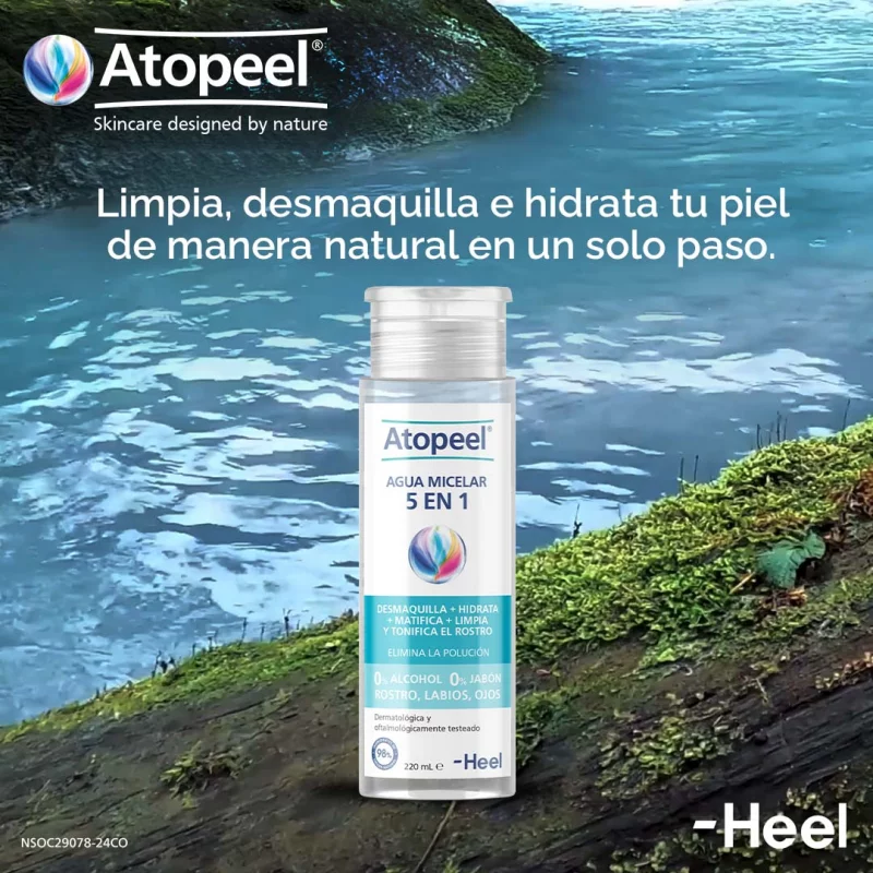 Atopeel Agua Micelar 5 en 1 Heel - Imagen 6