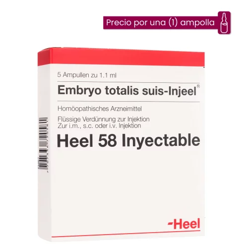 Embryo Totalis Suis Injeel Medicamento Homeopático