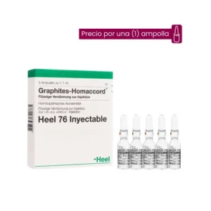 Graphites Homaccord Ampolla Medicamento Homeopático