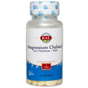 Magnesium Chelated con Vitaminas y Yodo Magnesio Quelado