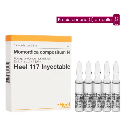 Momordica Compositum Ampolla Medicamento Homeopático