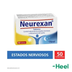 Neurexan Tabletas Medicamento Homeopático