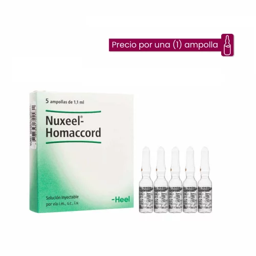 Nuxeel Homaccord Ampolla Medicamento Homeopático