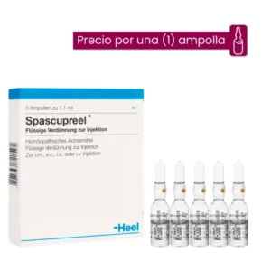Spascupreel Ampolla Medicamento Homeopático