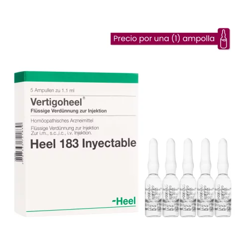 Vertigo Heel Ampolla Medicamento Homeopático